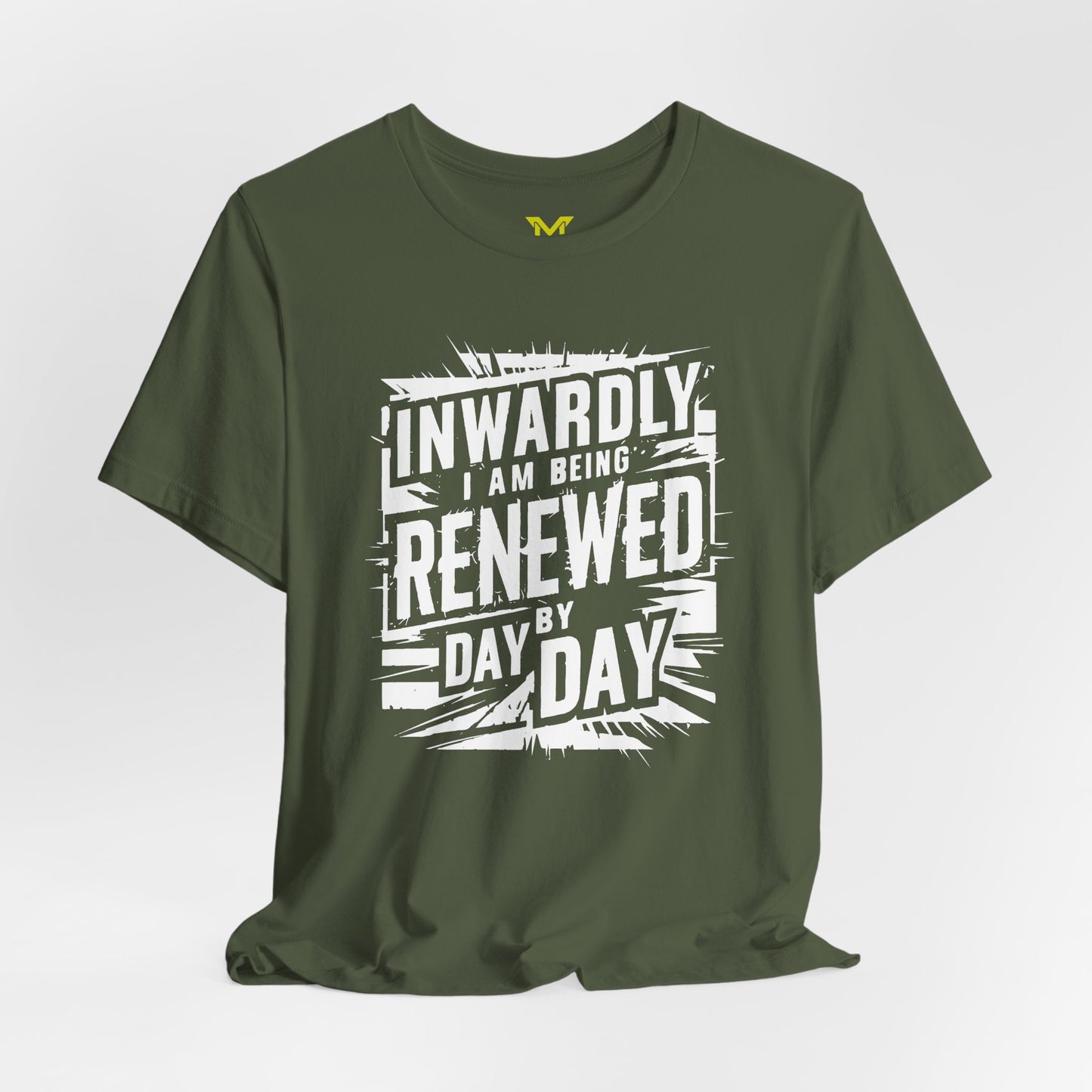 INWARDLY I AM BEING RENEWED DAY BY DAY -I